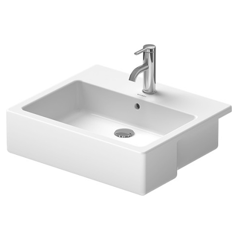 Duravit Vero Semi-Recessed Basin Alpin White 0314550000 55cm