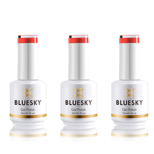 3PK Bluesky KM1135 Havana Gel Nail Polish Manicure Colour UV LED Lacquer 15ml