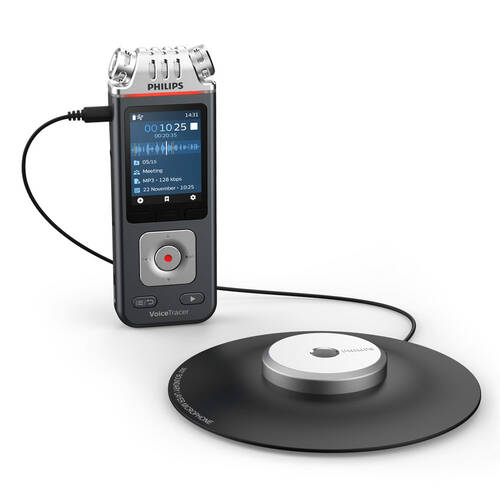 Philips VoiceTracer Meeting Recorder w/ Built In Memory/Card Slot
