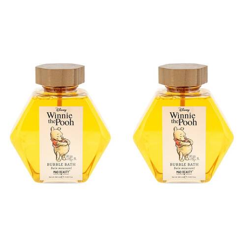 2PK Disney Winnie The Pooh Floral Scented Bubble Bath 380ml Wildflower