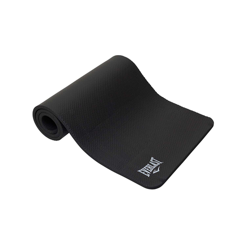 Everlast Gym Workout Fitness Yoga Exercise Mat Black 183cmx61cm