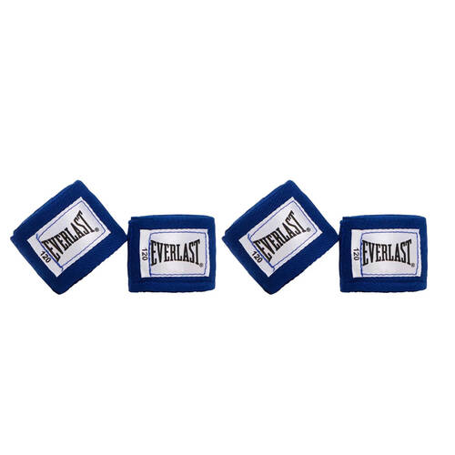 2PK Everlast 120in Classic Hand Wraps 1 Pair For Boxing Blue