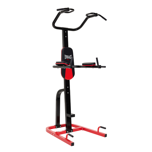 Everlast Pull Up Bar Home Gym Workout Station - Black/Red