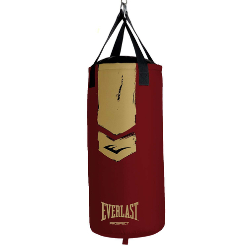 Everlast 29"x12" Prospect2 Youth Boxing Bag 12kg Training/Fitness Red/Gold
