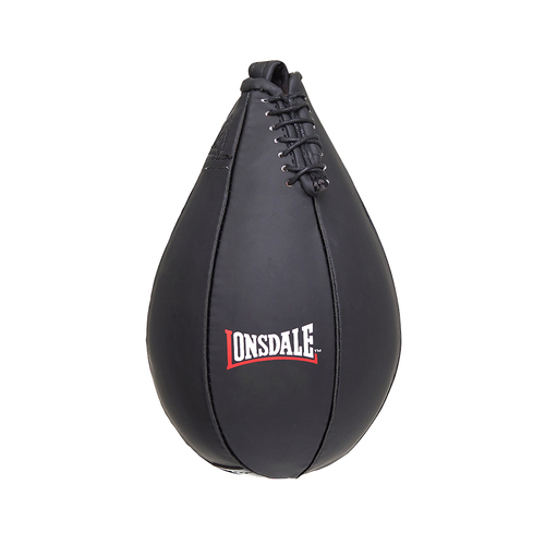 Lonsdale Home/Gym Boxing Punch Training 9'6 Speed Ball Bag Black