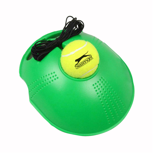 Slazenger Tennis Trainer Practice Rebound Balls Green