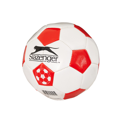 Slazenger Soccer Ball Size 2 WHT/Red
