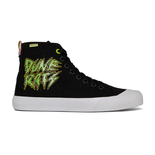 Volley Unisex Deuce High Collab Dune Rats Black Lightning Shoes US M7/W9 EU40