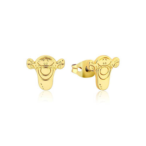 Couture Kingdom Disney Winnie The Pooh Tigger Stud Earrings 10mm Gold