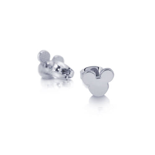 Couture Kingdom Disney Mickey Mouse Stud Earrings Silver