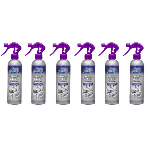 6PK Duzzit Stainless Steel Cleaner 400ml