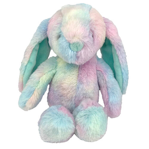 Momoko Bunny Stuffed Animal Kids/Children Soft Doll Plush Toy 25cm Rainbow