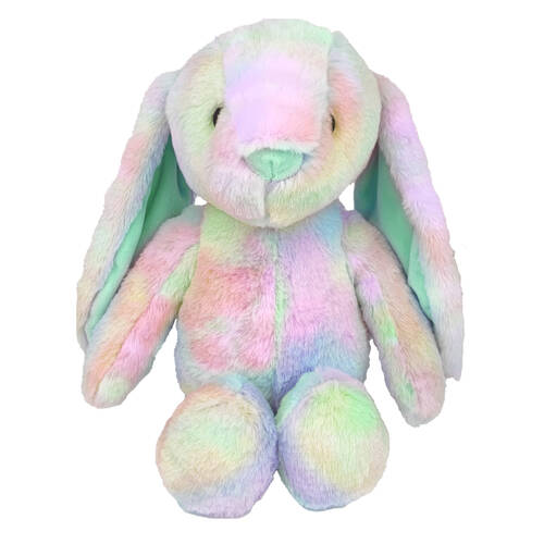 Momoko Bunny Animal Stuffed Doll Kids/Children Soft Plush Toy 35cm Rainbow