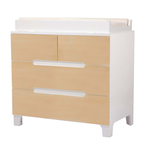 Bloom Alma 91.5x87cm Dresser Cabinet Natural & Coconut White