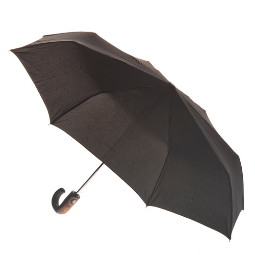 Clifton Men’s 96.5cm Auto Open Folding Windproof Umbrella - Black