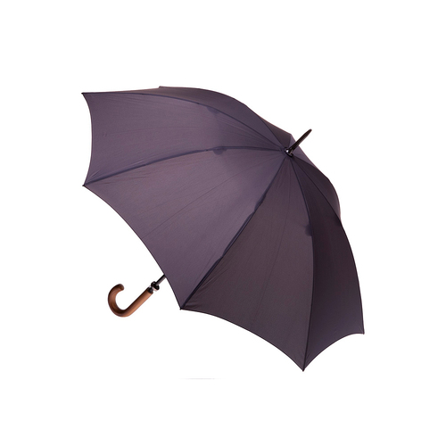 Clifton Men’s 119cm Classic Style Windproof Walking Umbrella - Charcoal