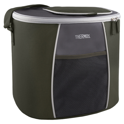 Thermos E5 24 Can Cooler with LDPE Liner Grey/Green