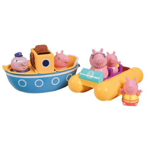 Peppa Pig Peppa Boat Adventure Set Bath Toy 18m+