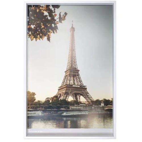 Frankie & Me Wooden Poster Picture Frame Home/Office Photo Decor 50x76cm White
