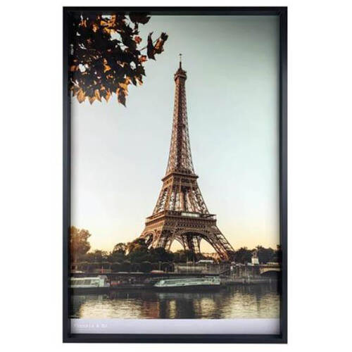 Frankie & Me Wooden Poster Picture Frame Home/Office Photo Decor 50x76cm Black
