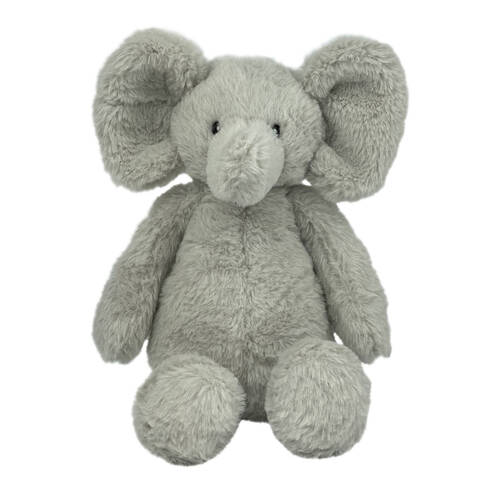 Momoko Baby Elephant Animal Stuffed Doll Kids/Children Soft Plush Toy 23cm Grey