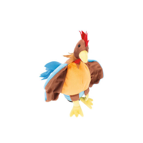 Beleduc Hand Puppet Rooster Storytelling Tool Brown Kids/Children - 3y+