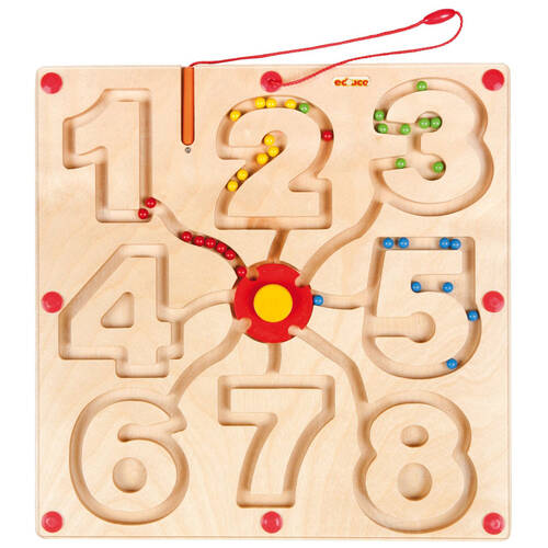 6pc Educo Motor Skills Board Numbers Fine Educational Toy Kids/Children - 3y+