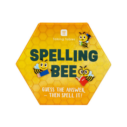 Talking Tables Spelling Bee Game Educational Fun Quiz Kids/Family 6+