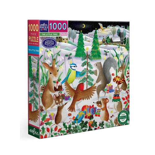 1000pc eeBoo Jigsaw Puzzle Game The Little Tree 14+
