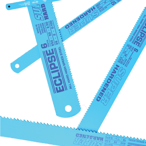 Eclipse Pro Tools All Hard HSS 525mm Power Hacksaw Blade 6TPI