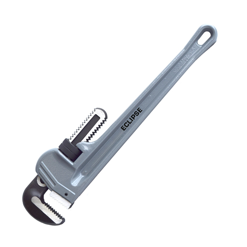 Eclipse Pro Tools Aluminium Leader Pipe Wrench 600mm - Grey