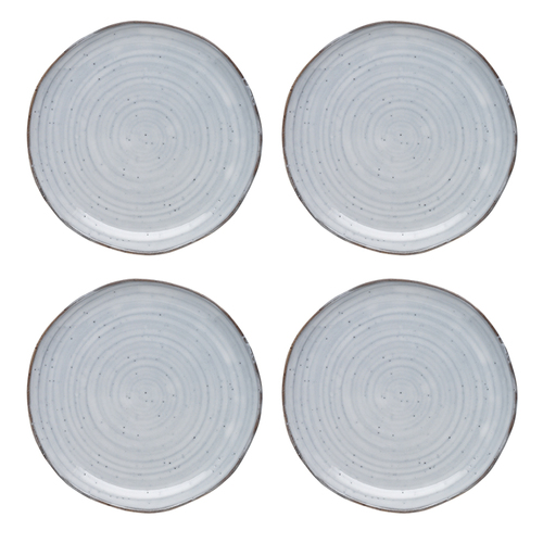 4PK Ecology Ottawa Orchid Stoneware Dinner Plate 27.5cm