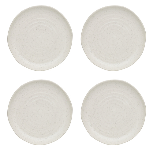 4PK Ecology Ottawa Calico Stoneware Dinner Plate 27.5cm
