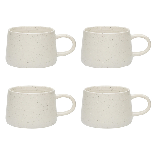 4PK Ecology Ottawa Calico Stoneware Drinking Mug 365ml