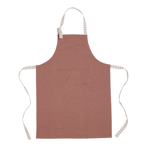 Ecology Trattoria Apron Cotton Rust 65x90cm One Size