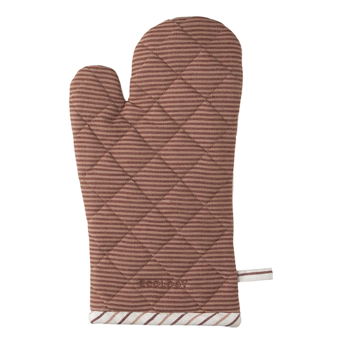 Ecology Trattoria 100% Cotton Oven Glove Rust 18x32cm
