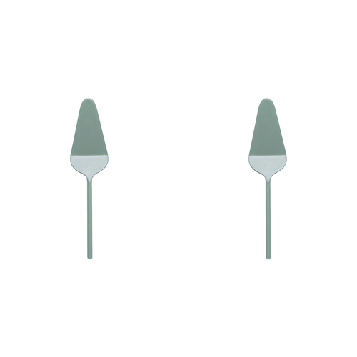 2PK Ecology Stainless Steel/Enamel Apostle Cake Server 26cm Sage