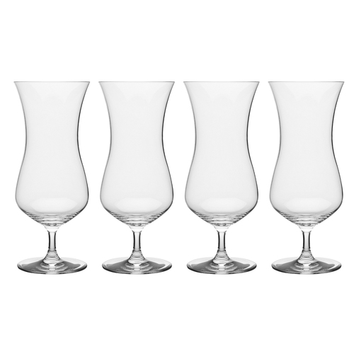 4pc Ecology 495ml Classic Crystalline Glass Hurricane Cup Set - Clear