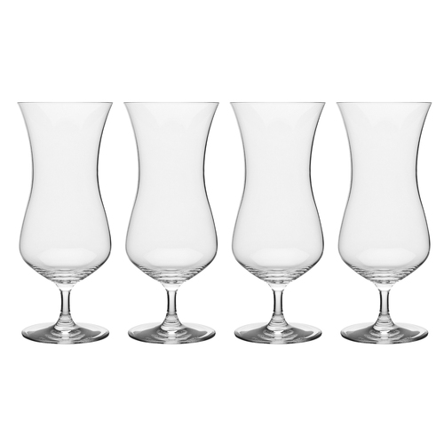 4pc Ecology 495ml Classic Crystalline Glass Hurricane Cup Set - Clear