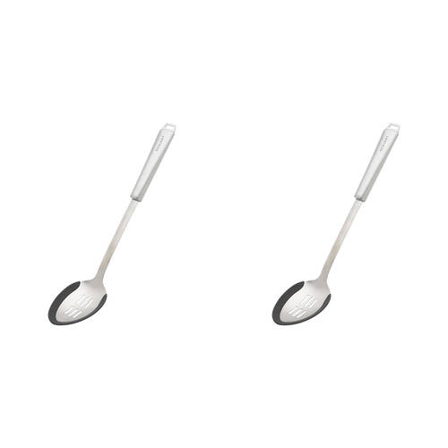 2PK Ecology Provisions Silicone Edge Slotted Spoon 7.5x37cm
