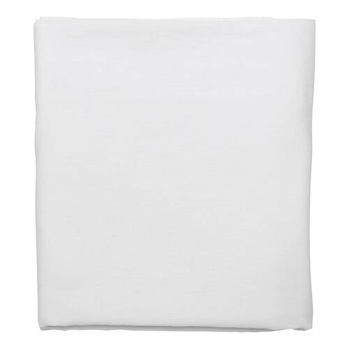 Ecology Dream Flat Sheet Size King White Bedding/Bed Linen