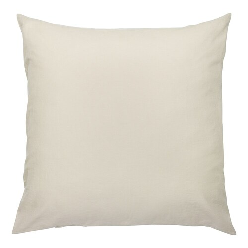 Ecology Dream Euro Pillowcase Size 65 x 65cm Stone Bedding