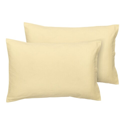 Ecology Dream Pillowcase Pair Size 73 x 48cm Dandelion Bedding