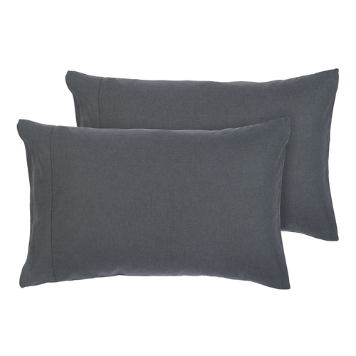 Ecology Dream Pillowcase Pair Size 73 x 48cm Storm Bedding