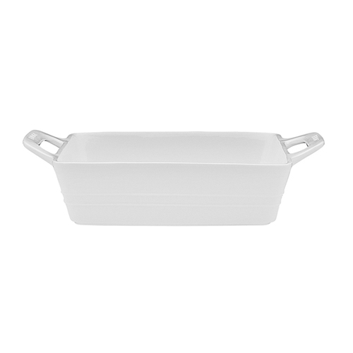 Ecology Signature 30cm Porcelain Square Baker Dish - White