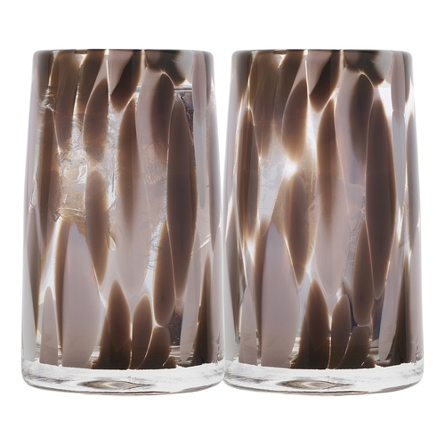 4pc Ecology Camille HiBall Tumblers Drinking Glasses 420ml/13cm Dusk