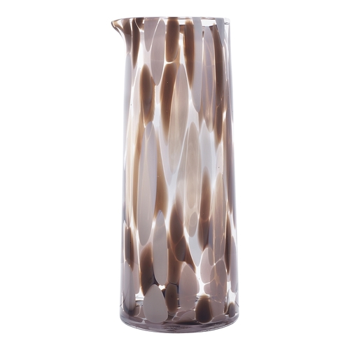 Ecology Soda Lime Glass Camille Carafe Jug 1.3L/25.5cm Dusk