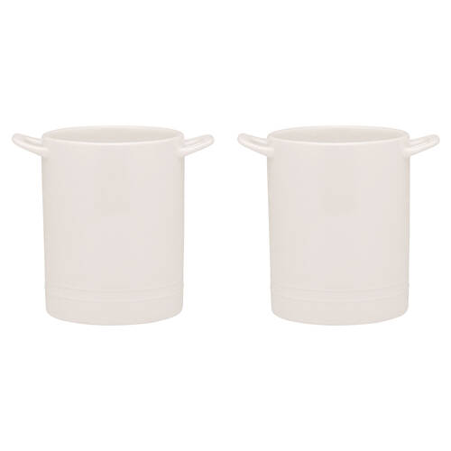2PK Ecology Signature Porcelain Kitchen Utensil Holder 16.5cm