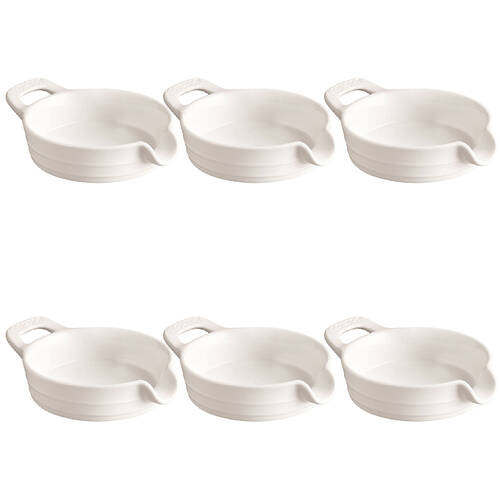 6PK Ecology Signature Porcelain Kitchen Spoon Rest 14cm