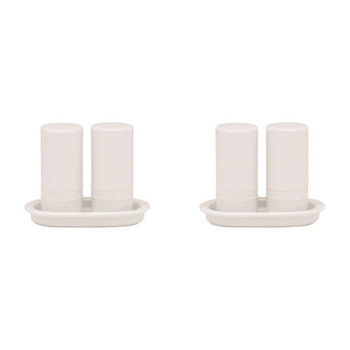 2PK Ecology Signature Porcelain Kitchen Salt & Pepper Set
